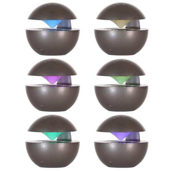 BT-118 Mini Wireless Bluetooth Speaker with Breathing Light (Grey)